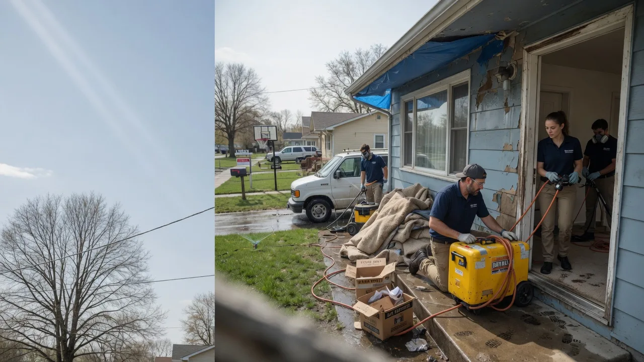 Basement Flood Cleanup in Waurika, OK near me
